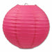 PAPER LANTERNS 9½" (3/PKG) CERISE