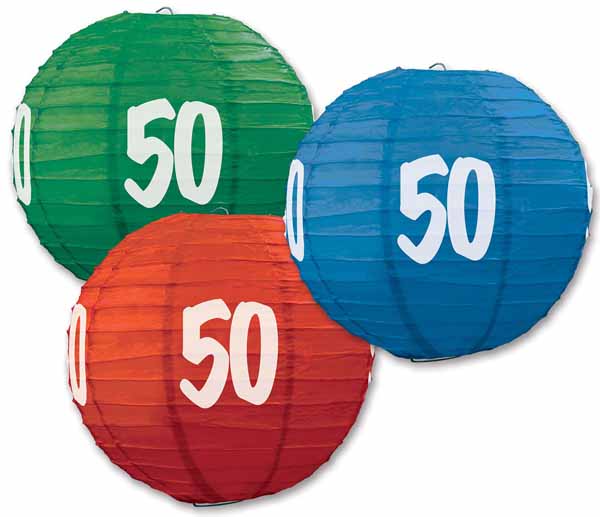 50 PAPER LANTERNS
