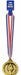 Gold 4-Inch Medal with 30-Inch Ribbon