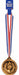4-Inch Bronze Medal with 30-Inch Ribbon