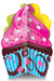 8-Inch 3D Cupcake Centerpiece