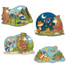 Woodland Friends Cutouts, 4 Pack