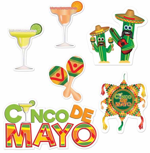 Cinco de Mayo Double-Sided Cutout