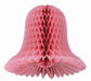 Dusty Rose 9" Westminster Tissue Bells, 2-Pack