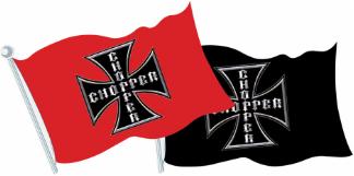18-Inch Chopper Flag Cutout