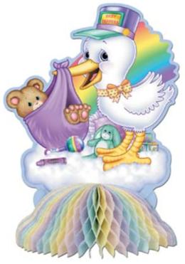 Cuddle Time Baby Shower Centerpiece, 8 Inch