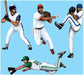 20-Inch Baseball Cutouts, 4-Pack