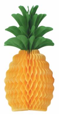 12-Inch Tissue Pineapple Decorations, 2-Pack