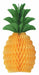 12-Inch Tissue Pineapple Decorations, 2-Pack