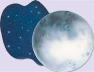 24-Inch Moon Cutout