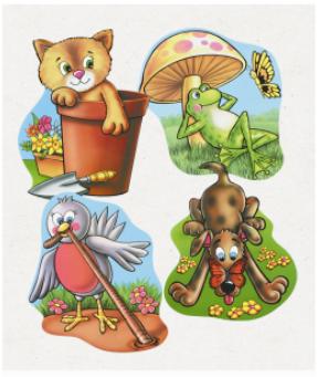 16-Inch Spring Cutouts, 4-Pack
