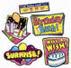 16-Inch Birthday Cutouts, 4-Pack