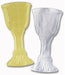 17" Silver Foil Chalice Silhouette Decoration