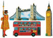 16-Inch British Cutouts, 4-Pack