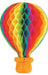 13.5-Inch Art-Tissue Hot Air Balloon Decoration