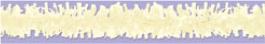 Ivory Tissue Festooning Garland, 25 ft