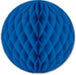 12-Inch Blue Tissue Ball Decoration