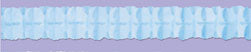 Light Blue Tissue Leaf Garland, 12 ft