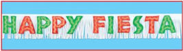 8 ft Fiesta Banner
