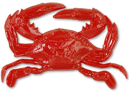 17 Inch Plastic Crab Decoration