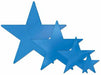 Blue Foil Star Decoration, 5 Inch