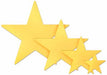 12-Inch Gold Foil Star Decoration