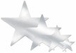9-Inch Silver Foil Star Decoration