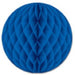 Blue Art-Tissue Ball Decoration, 12 Inch