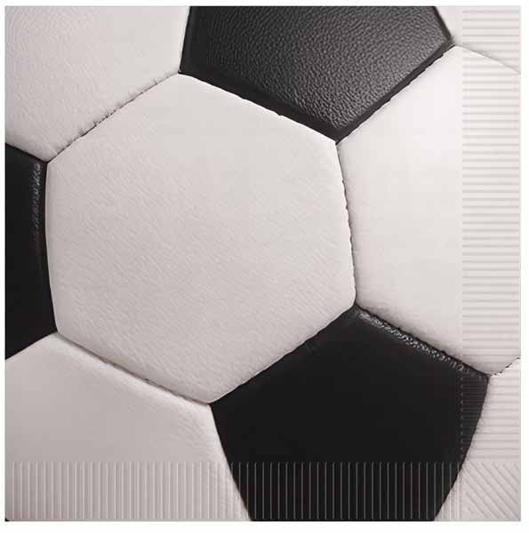 Soccer 2-Ply Lunch Napkins, 16-Pack