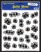 Bullet Holes Peel 'N Place Decorations, 24 per Sheet
