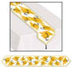 Gold Grad Cap Graduation Table Runner