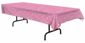 It's a Girl Plastic Table Cover