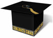 Black Graduation Cap Card Box