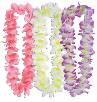 SILK'N PETALS ISLAND OASIS LEIS 36" ASST