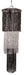 Black & Silver 3-Tier Shimmering Chandelier, 4 ft