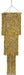 Gold 3-Tier Shimmering Chandelier, 4 ft