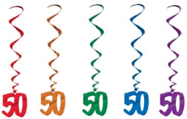 "50" WHIRLS 5/PKG 3'