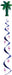Jumbo Luau Whirl Hanging Decoration, 48 Inches