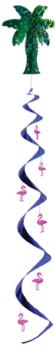 Jumbo Luau Whirl Hanging Decoration, 48 Inches