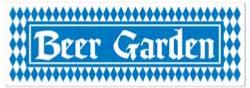 BEER GARDEN BANNER 5' X 21"
