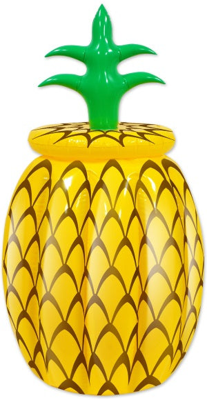 Glacière gonflable ananas, 51 x 91 cm
