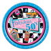 Fabulous 50's 9-Inch Party Plates, 8 Count