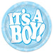 It's a Boy! 9-Inch Plates, 8 Count