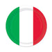 RED, WHITE & GREEN PLATES 7` 8/PKG