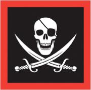 Pirate Luncheon Napkins, 16 Count