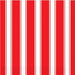 Red & White Striped Luncheon Napkins, 16 Count