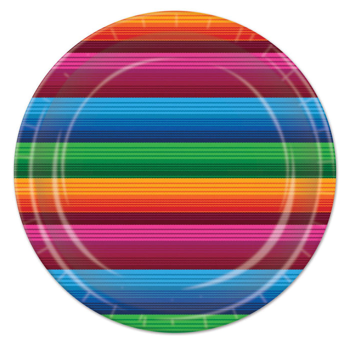 9-Inch Fiesta Plates, 8-Pack