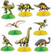 DINOSAUR MINI CENTER PIECES 8/PKG 4"-6"