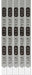 Silver VIP Pattern Wristbands, 100 Count