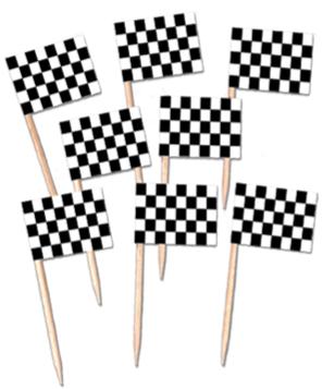 BK/WT CHECKERED FLAG